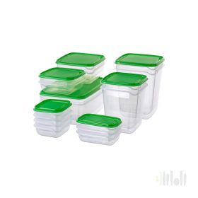 ست 17 تکه ظروف نگهدارنده غذا ایکیا PRUTA