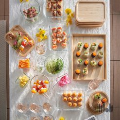 ظرف غذا شیشه ‌ای گرد ایکیا +IKEA 365