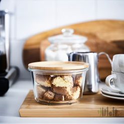 ظرف غذا شیشه ‌ای گرد ایکیا +IKEA 365