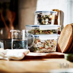 ظرف غذا شیشه ‌ای گرد ایکیا +IKEA 365