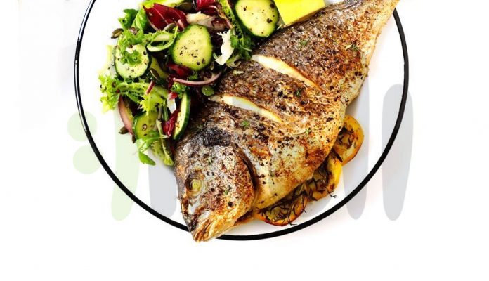 سبزی پلو با ماهی