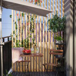 میز و صندلی 2 نفره تاشو ایکیا TARNO