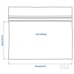 کیسه زیپ کیپ ایکیا ISTAD