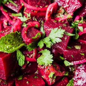 طرز تهیه سالاد زمستانی