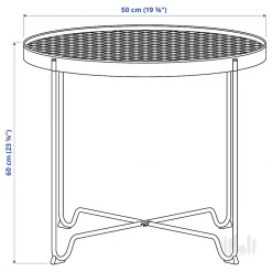 میز عسلی ایکیا KROKHOLMEN