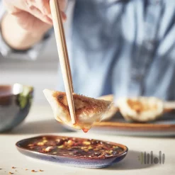 بشقاب سرو 4 عددی ایکیا آبی GLADELIG