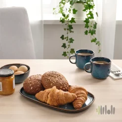 دیس سرو ایکیا آبی GLADELIG