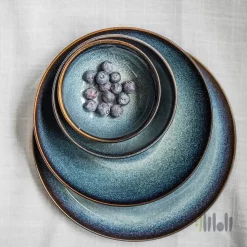 کاسه ۴ عددی ایکیا آبی GLADELIG