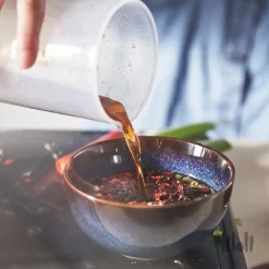 کاسه ۴ عددی قطر ۱۴ سانتی‌ متر ایکیا آبی GLADELIG