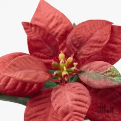 گلدان و گل مصنوعی قرمز ایکیا FEJKA