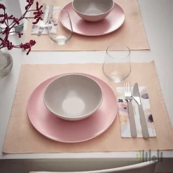 دستمال سفره ایکیا طرح گل SOMMARFLOX