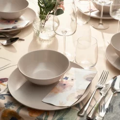 دستمال سفره ایکیا طرح گل SOMMARFLOX