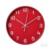 ساعت ‌دیواری قرمز ایکیا PLUTTIS