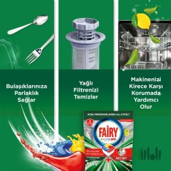 قرص ماشین ظرفشویی ۷۵ عددی FAIRY PLATINUM PLUS
