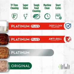 قرص ماشین ظرفشویی ۷۵ عددی FAIRY PLATINUM PLUS