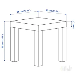 میز عسلی ایکیا LACK