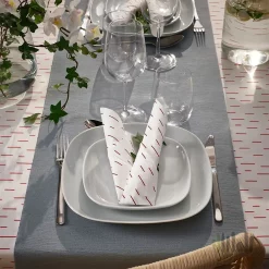 دستمال سفره طرح دار ایکیا SNOKRABBA