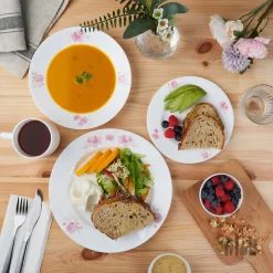 سرویس غذاخوری ۱۶ پارچه گل دار ایکیا KALASBRA