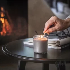شمع لیوانی معطر آتش ایکیا ENSTAKA