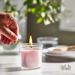 شمع لیوانی معطر یاس ایکیا LUGNARE