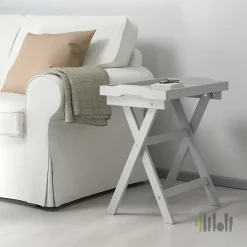 میز عسلی طوسی ایکیا MARYD