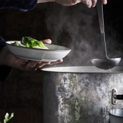 بشقاب خورش خوری ۴ عددی طوسی ایکیا GLADELIG