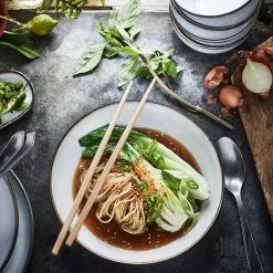 بشقاب خورش خوری ۴ عددی طوسی ایکیا GLADELIG