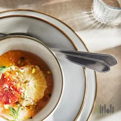 کاسه ۴ عددی قطر ۱۴ سانتی‌ متر طوسی ایکیا GLADELIG