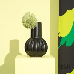 گلدان سیاه ایکیا SKOGSTUNDRA