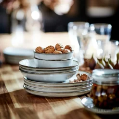 کاسه ۴ عددی قطر ۱۴ سانتی‌ متر طوسی ایکیا GLADELIG