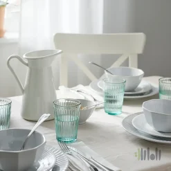 لیوان ست ۴ عددی سبز ایکیا VARDAGEN