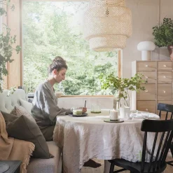 شمع لیوانی معطر چوب جنگلی ایکیا ADLAD