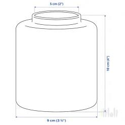 گلدان ایکیا KONSTFULL