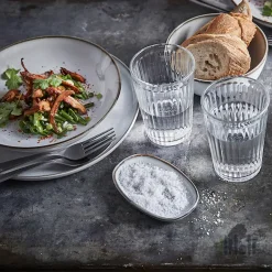 بشقاب غذا خوری 4 عددی ایکیا طوسی GLADELIG