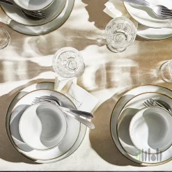 بشقاب غذا خوری 4 عددی ایکیا طوسی GLADELIG