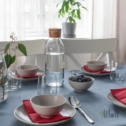 دستمال سفره زرشکی ایکیا FANTASTISK