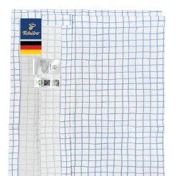 رانر چهارخانه آبی چیبو