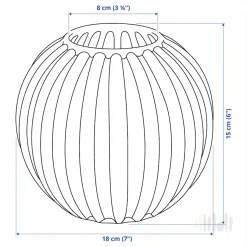 گلدان سبز ایکیا SKOGSTUNDRA