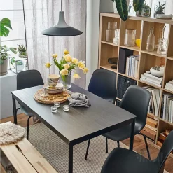 لوستر سفید و مشکی ایکیا FYRTIOFYRA