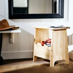 چهارپایه و پاتختی چوبی ایکیا PERJOHAN