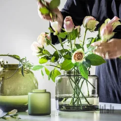 گلدان دودی ایکیا KONSTFULL