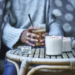 شمع لیوانی معطر وانیل ایکیا JAMLIK