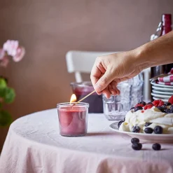 شمع لیوانی معطر تمشک ایکیا STORTSKON