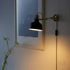 چراغ دیواری گیره ای ایکیا RANARP