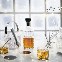 ظرف یخ شیشه ای با انبر ایکیا FROJDA