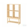 قفسه کتابخانه با شلف ایکیا IVAR
