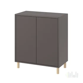 کابینت پایه دار طوسی تیره ایکیا EKET