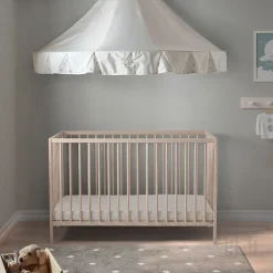 تخت خواب چوبی نوزاد ایکیا SNIGLAR