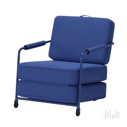صندلی راحتی تاشو آبی ایکیا BRANNBOLL