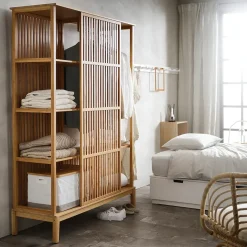 کمد بامبو درب کشویی ایکیا NORDKISA